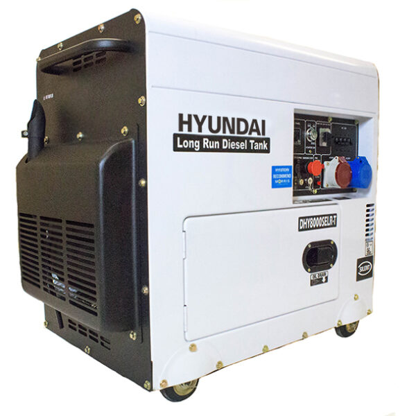 Hyundai DHY8000SELR-T Diesel Multi-Phase Generator